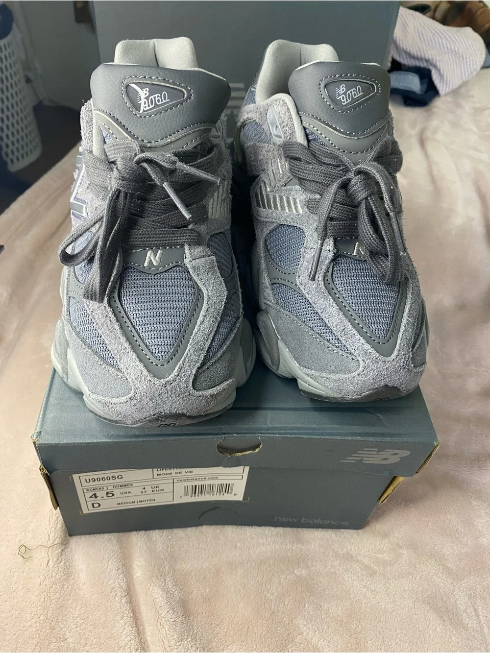 New Balance 9060 New Model aged Versión Women Sneakers Shoes Size 4.5